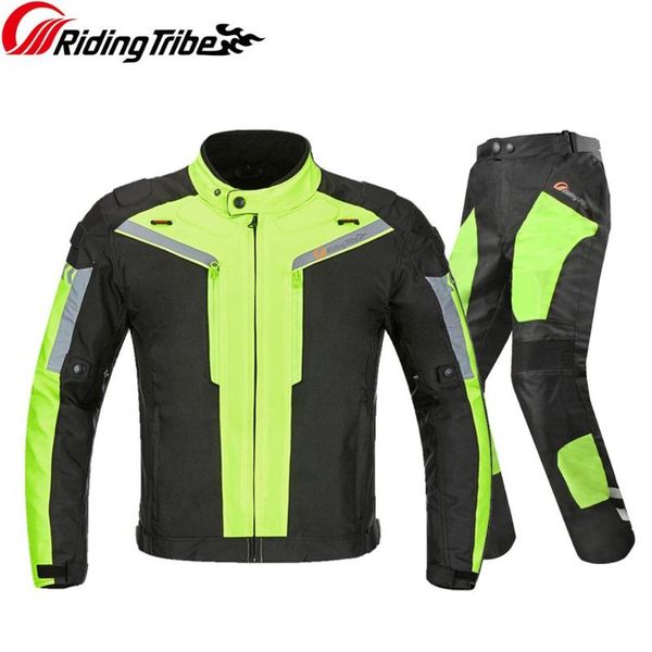 

мотоцикл куртки брюки предотвращения столкновений водонепроницаемый светоотражающие теплое rally мотокросс профессиональные гонки защитная о