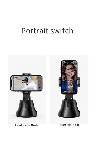 

360 ° вращение face tracking смарт ai gimbal персональный робот 360 ° по горизонтали батареи кинооператор развейте не включать