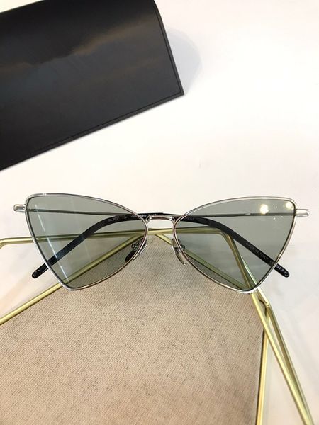 

303 sunglasses fashion women triangle deisnger popular full frame uv400 lens summer style triangle frame come with case, White;black