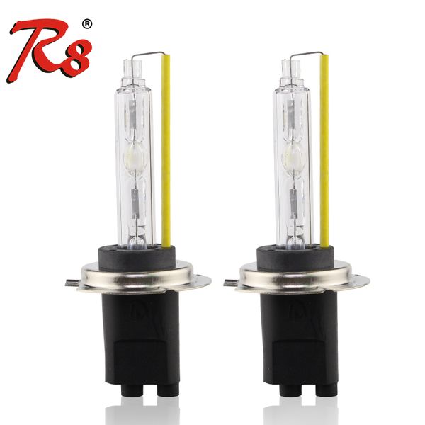 

r8 1 pair fast bright high lumen hid xenon bulbs h1 h3 h7 h11 9005 9006 880 9012 d2h light 5500k 35w 55w 12v 24v spare part kit