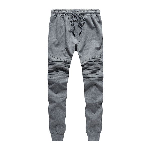

mens designer jogger pants striped sweatpants male casual solid color pencil pants gym spring autumn athletic trousers, Black