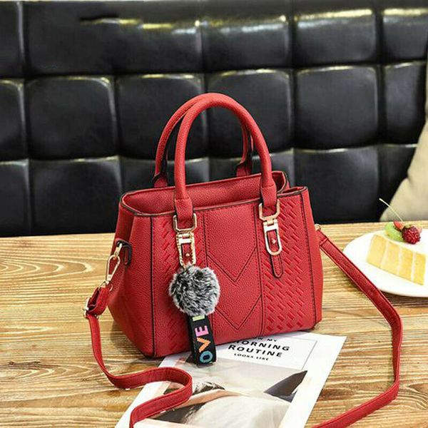 

2019 fashion women ladies leather satchel cross body tote bag messenger handbag casual shoulder bag tote satchel purse