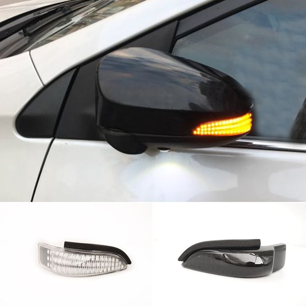 2 PCS Âmbar Sequencial Blinker Side Mirror Indicator Turn Signal Light Para Toyota CAMRY COROLLA YARIS VENZA Car Styling