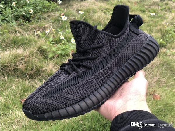

2019 new released authentic originals 350s v2 black reflective 013yeezy men woman running shoes 3m static sports sneakers with box fu9013