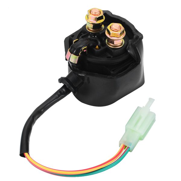 

motorcycle starter solenoid relay atv gy6 50cc 110cc 150cc moto parts for chinese scooter karts motoc