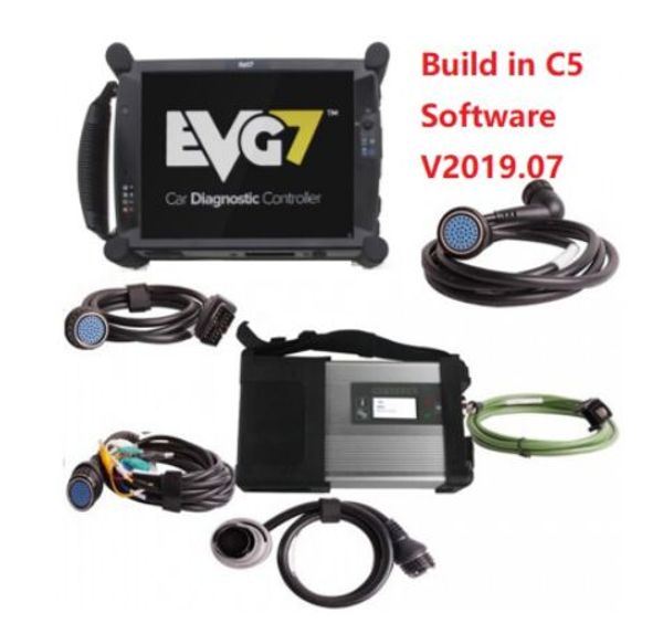 

mb star c5 wifi function diagnostic interface +new evg7 tablet v2019.05 mb star sd connect c5 software for cars and trucks