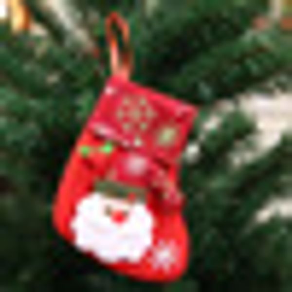 

christmas socks tableware ornaments holiday party home decor santa xmas gifts