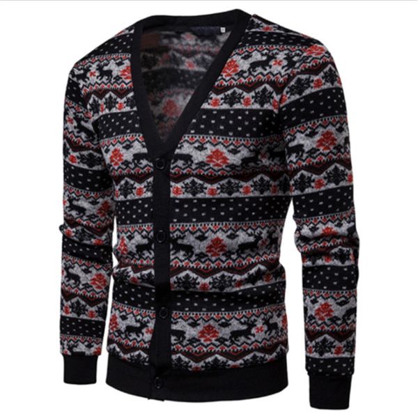 

new arrival stylish christmas sweatershirt men women santa xmas christmas novelty ugly warm sweater female clothes, White;black