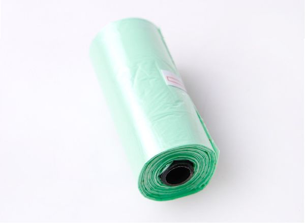 

environment-friendly disposable degradable pet garbage bag portable environmental bag with picking up poop dog bag