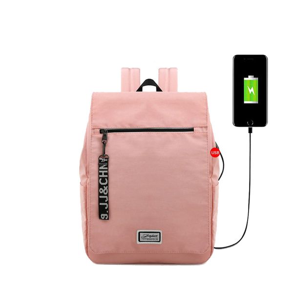 

brand design women backpacks classic female backpack travel bag school bags usb charging lapbags for teenagers girls