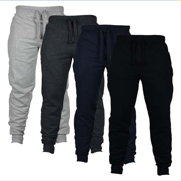 

Jogger Pants Chinos Skinny Joggers Men New Fashion Harem Pants Long Solid Color Pants Men Beam Foot Trousers