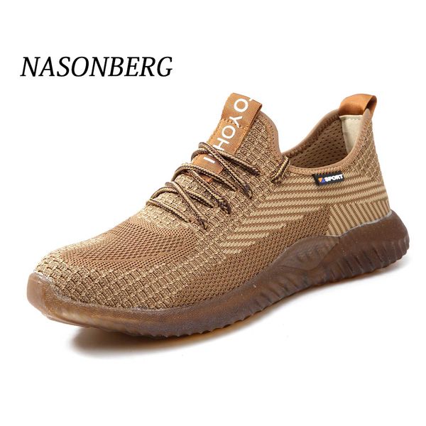 Nasonberg Men S Steel Toe Work Safety Shoes Casual Breathable