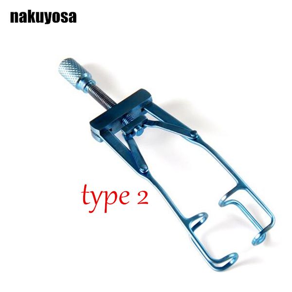 

type2 microscopic medical ophthalmic instruments titanium eyelid stretcher medical surgery eyelid open stretcher seal