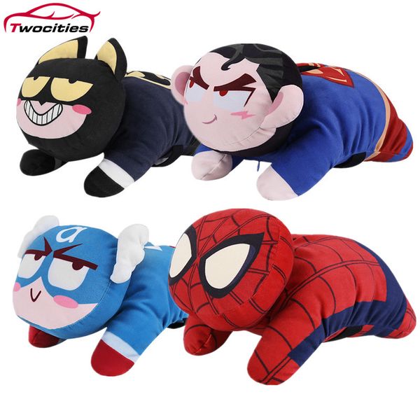

universal coche car tissue holder tissue box holder for car boite armrest box marvel cartoon accessories