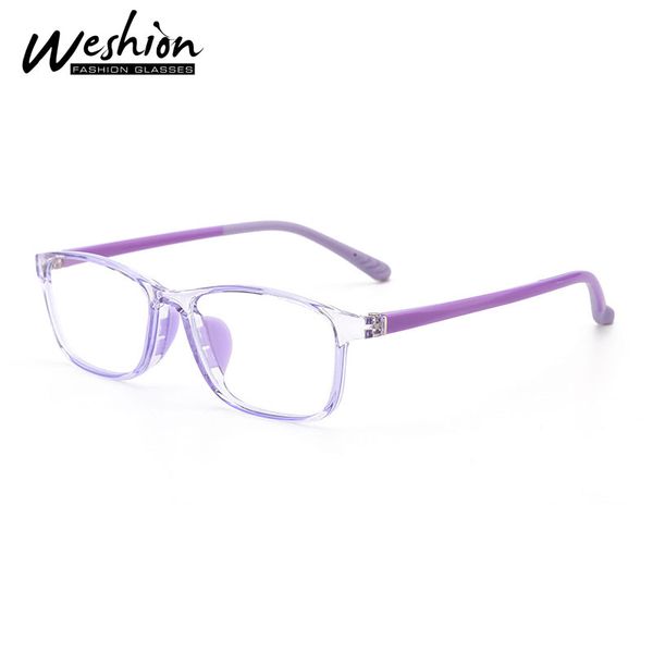 

анти синий свет очки подростки дети дети оптическая рамка tr90 антибликовая прозрачные компьютерные очки мальчик девочка уф 2020 5-15, White;black