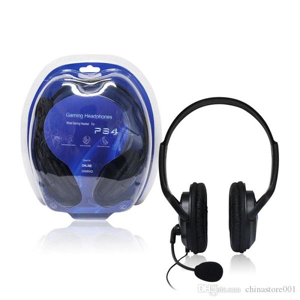 

for ps4 wired gaming headphone headset 3.5mm playstation4 earphone game headphones with mic for pc computer laptop