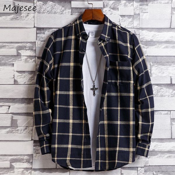 

men shirt long sleeve 5xl plaid big size ulzzang mens shirts casual loose novelty males autumn streetwear vintage, White;black