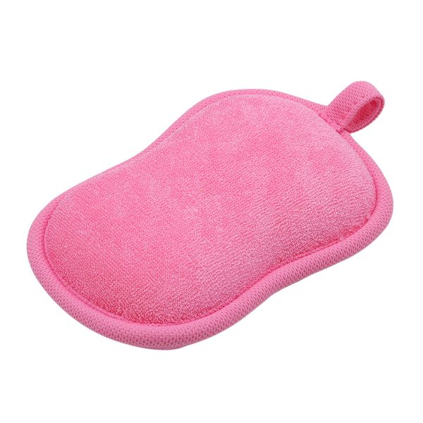 

cute kid children newbron infant shower product rub towel cotton ball baby bath brush cartoon soft baby bath sponge powder puff