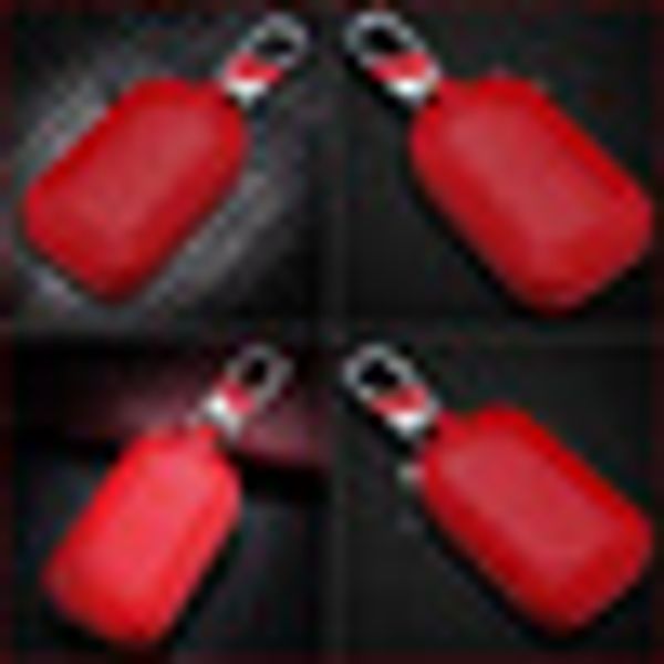 

7.2*4.2*1.8cm 1pcs universal professional replacement smart holder leather remote zipper car case red 2019 new