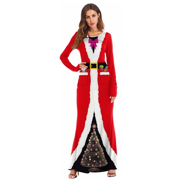 

red christmas dress for girls women costume, Black;red