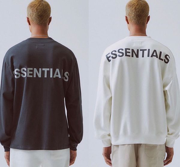 

designer men's fog autumn hoodies brand reflective letter print sweater luxury fog women's fashion streetwear loose hoodies wholesale