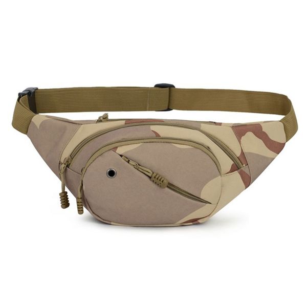 

casual camouflage waterproof slung over portable single-shoulder outdoor activities for travel waist reusable