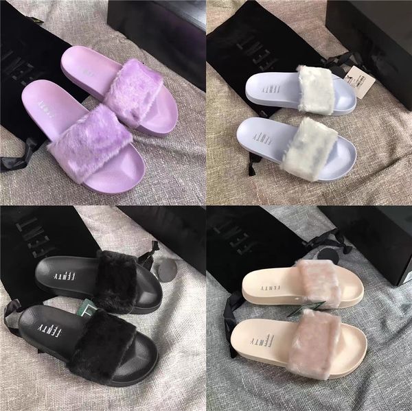 

q102r 2020 new latest classic fashion leather flip flop slippers sandals men's women's shoes slippers sandals size 35-40#988, Black