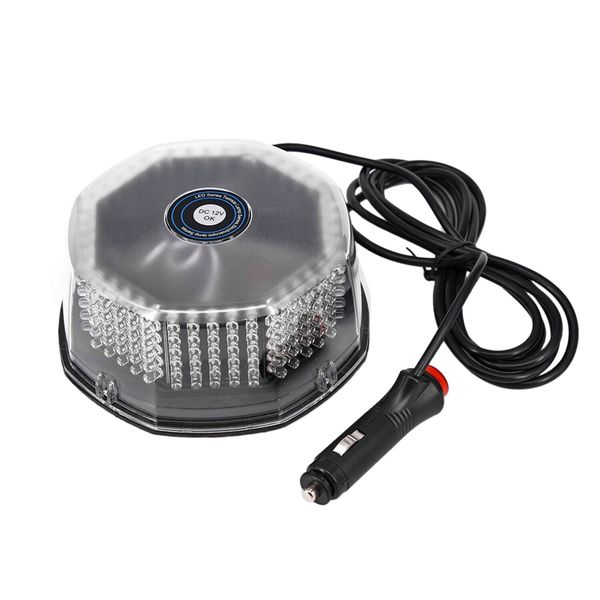 

240 led car roofrotating strobe light beacon sun beam emergency light amber 12v