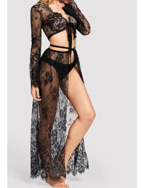 

summer women bathing suit bikini swimwear cover up beach dress sarong wrap pareo
