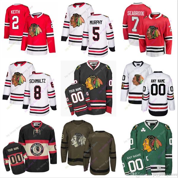 

2019 Chicago Blackhawks Jersey SLATER KOEKKOEK DRAKE CAGGIULA DYLAN STROME BRENDAN PERLINI Murphy Schmaltz Cheap