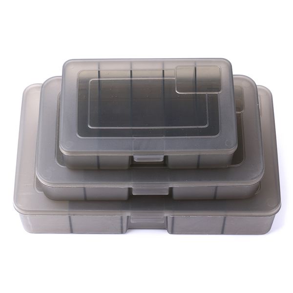 5 Compartments Large Size Fishing Tackle Box Storage Bait Lure Container Boxes