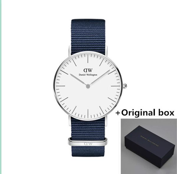 

2019 watch daniel wellington watche men luxury brand dw watche nylon trap montre femme 40mm men women 36mm quartz watch relogio