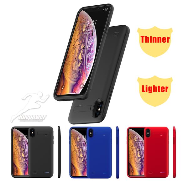 

mobile phone shell external battery case power charger protective power bank charging cover case for iphone 7 8 plus x xs max xr