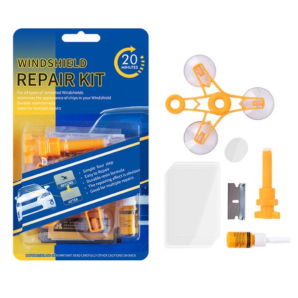 

car windshield repair kit quick fix car accessories cracked glass windscreen window repair tool kit amino acrylate resin seale
