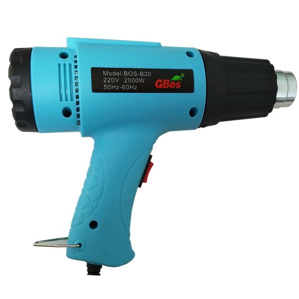 

2000w 220v eu industrial electric air gun thermoregulator heat guns lcd display shrink wrapping thermal power tool