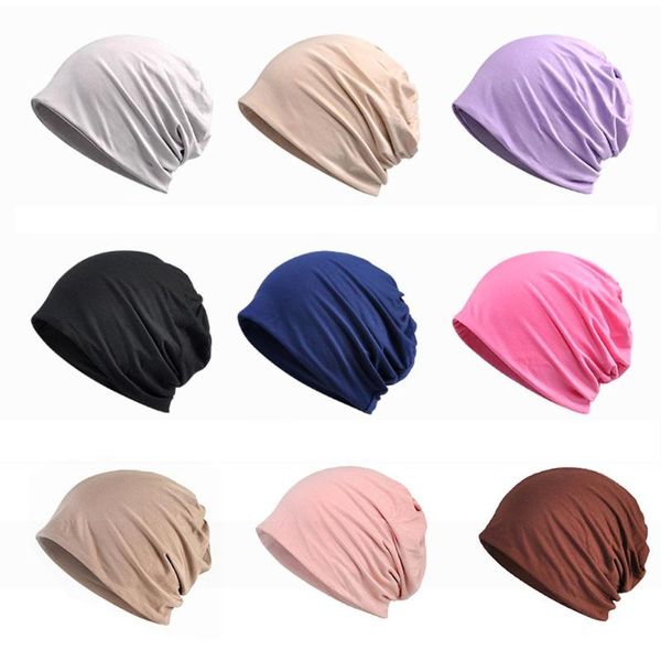 

summer breathable baotou cap summer cotton thin hat non-allergenic cap men and women korean hat running cycling, Black