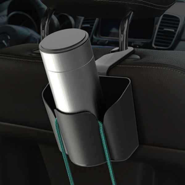 

vehicle-borne garbage cans, interior suspension, multi-functional receptacle boxes, portable storage boxes for automobiles