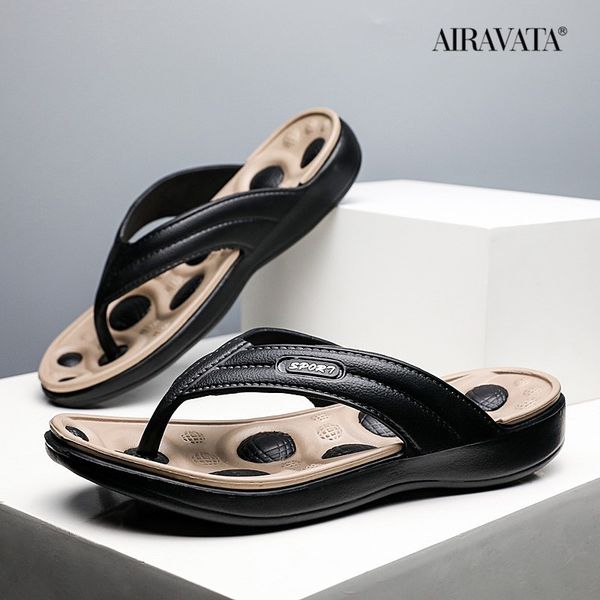 

summer mens flip flop outdoors lightweight massage beach sandals