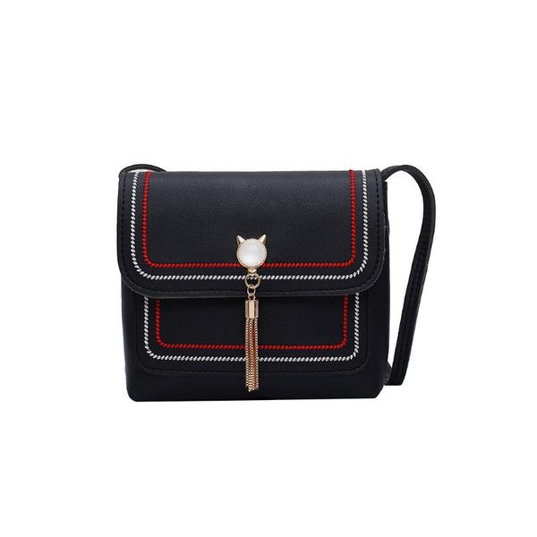 

2019 fashion wild messenger bag with a natural texture shoulder bag