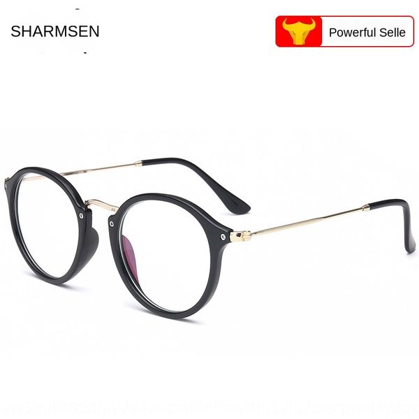 

plggu artistic hipster plain mirror classic small round 2447 artistic hipster plain mirror glasses classic small round frame glasses frame 2, Silver