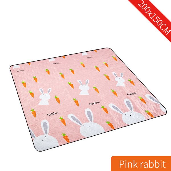 

200*150cm portable waterproof type outdoor picnic blankets size of with long service life can be baby palymat with aluminium film
