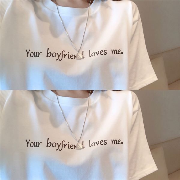 

your boyfriend loves me ~ t-shirt your boyfriend loves me ~ t-shirt, White