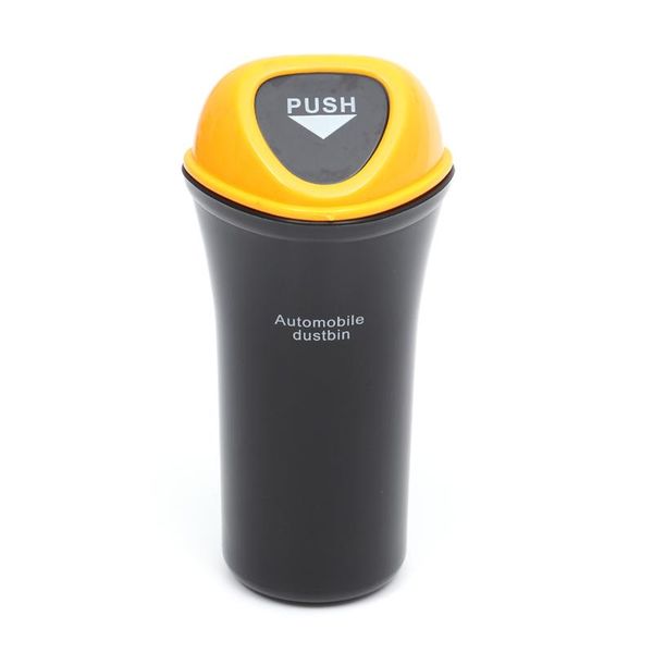 

vorcool portable mini automobile dustbin car trash can car organizer leakproof vehicle trash bin garbage can