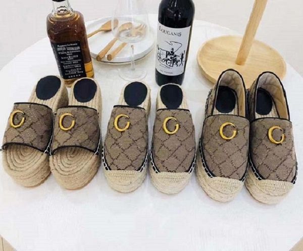 

fashion luxury espadrilles exquisite and comfortable women designer shoes letters sneakers leather material dress shoes flats shoe008 gu02, Black