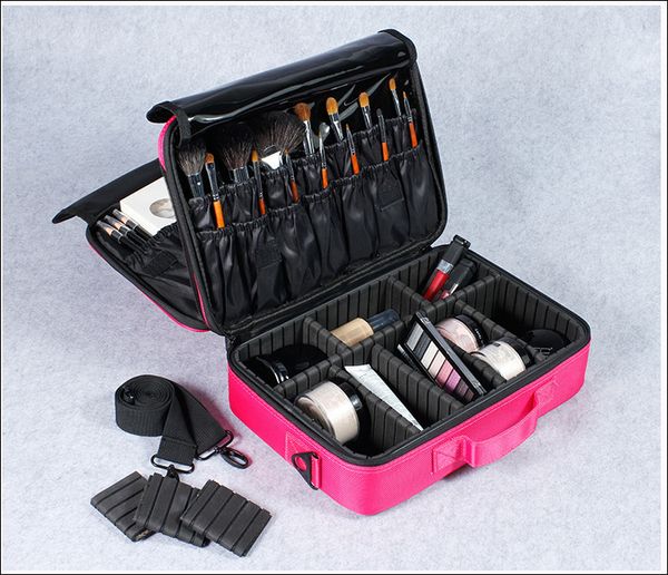 

women fashion cosmetic bag travel makeup organizer professional make up box cosmetics pouch bags beauty case for makeup artist