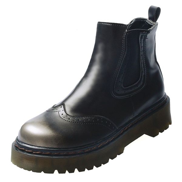 brogue ladies ankle boots