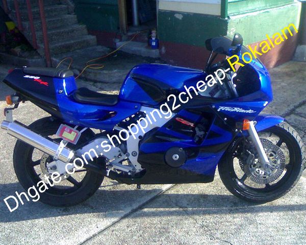 Для Honda CoSling CBR250RR MC22 1990 1991 1992 1993 1994 MC 22 CBR 250 RR Blue Black Facking Aftermarket Kit (литье под давлением)