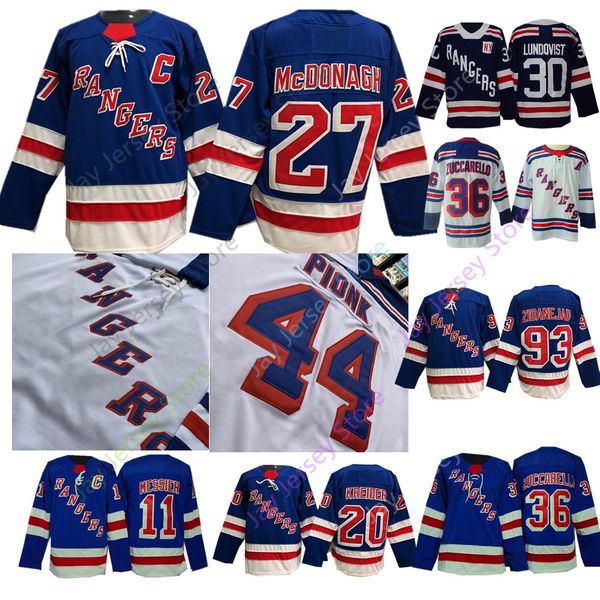 

New York Rangers Jersey Mark Messier Chris Kreider Ryan McDonagh Lundqvist Zuccarello Zibanejad Winter Classic Men Women Youth Kid