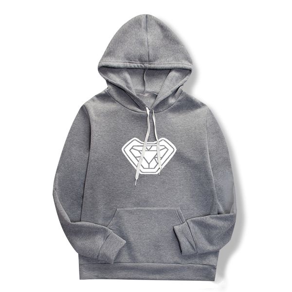 

gray sweatshirt hoodie spring/summer big pocket street wear long-sleeved monochrome hoodies, men and women with stylish hoodies, Black