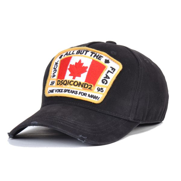 

3 цвет d2 кленовый лист бейсболке dsqicond2 дизайнер шлема хлопка Snapback крышка унисекс н